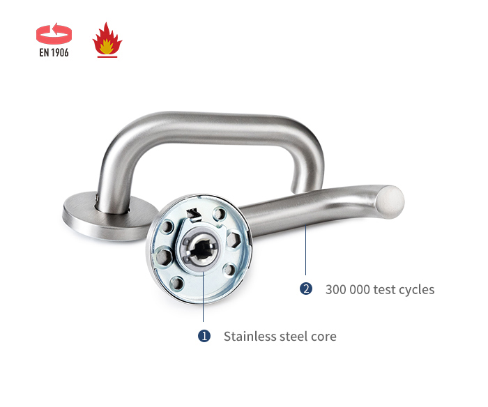 تفاصيل مقبض ذراع الفولاذ المقاوم للصدأ من الدرجة 4 （1)