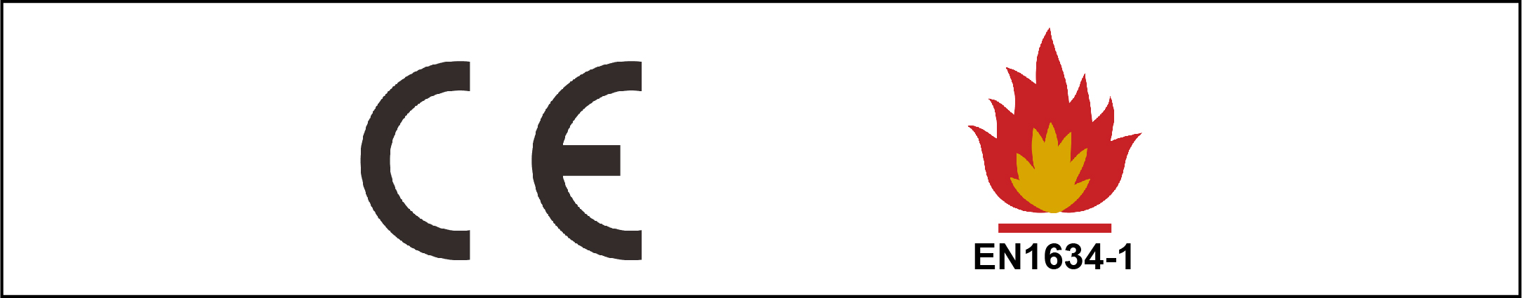 CE EN1634-1 شعار